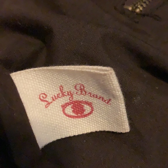 Lucky Brand Suede bag, Leather Handles - Picture 6 of 8